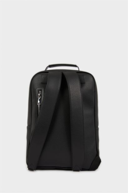 Erkek Suni Deri Sırt Çantası