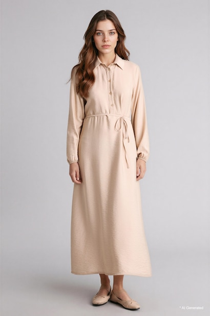 Shirt Collar Dress