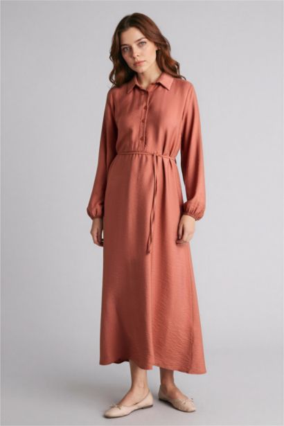 Shirt Collar Dress