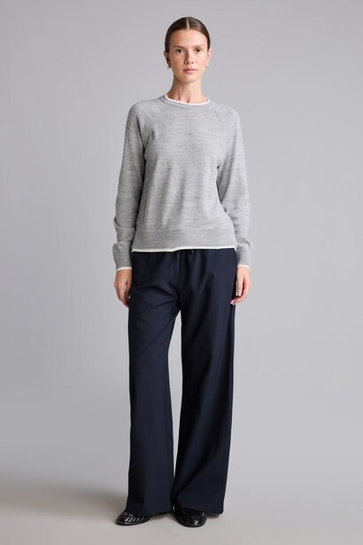 Regular Fit Crew Neck Pullover