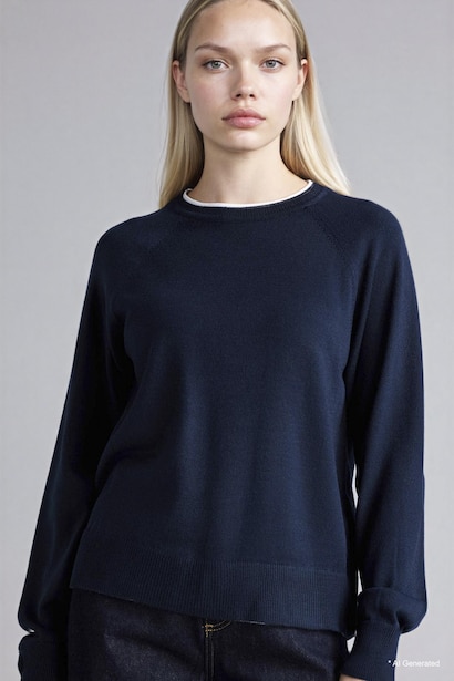 Regular Fit Crew Neck Pullover