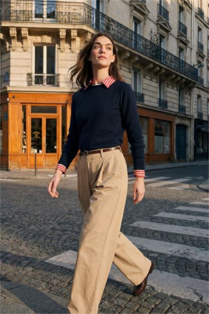 Regular Fit Crew Neck Pullover