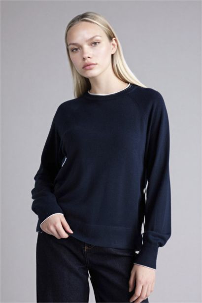 Regular Fit Crew Neck Pullover
