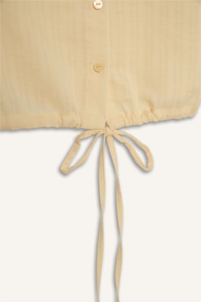 Bebe Yaka Dokulu Gömlek