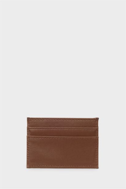 Erkek Suni Deri Kartlık