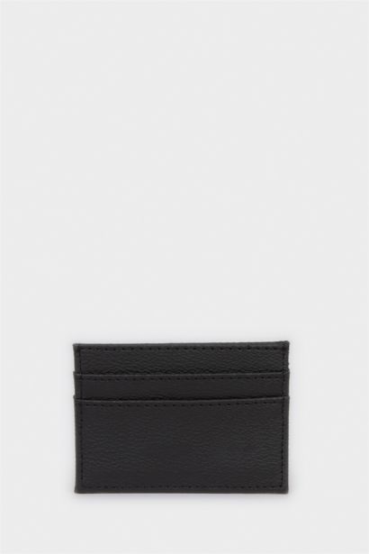 Erkek Suni Deri Kartlık