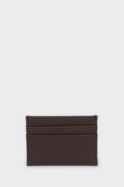 Erkek Suni Deri Kartlık