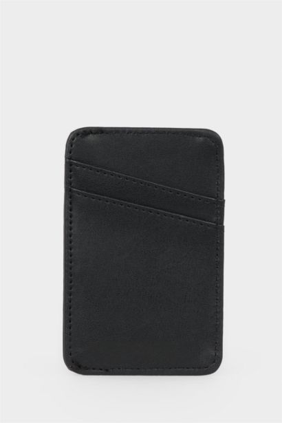 Erkek Suni Deri Kartlık