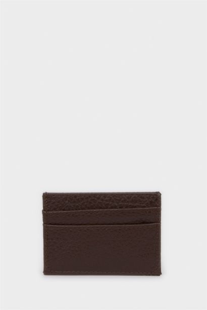 Erkek Suni Deri Kartlık