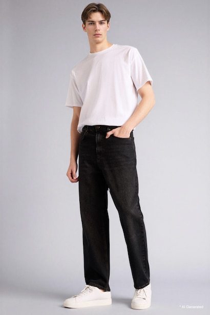 Baggy Fıt Jean