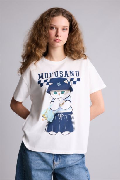 MOFUSAND Oversıze Tişört