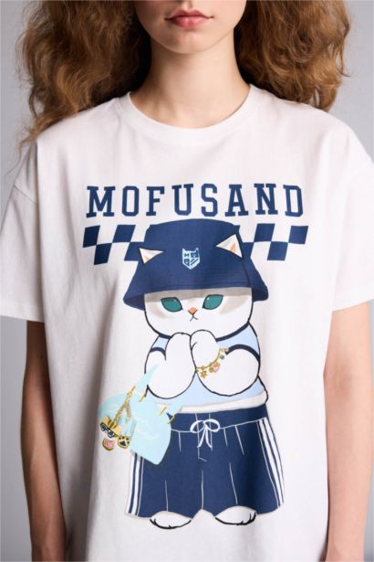 MOFUSAND Oversıze Tişört