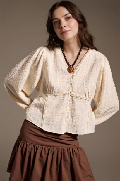 Regular Fıt Müslin Tunik