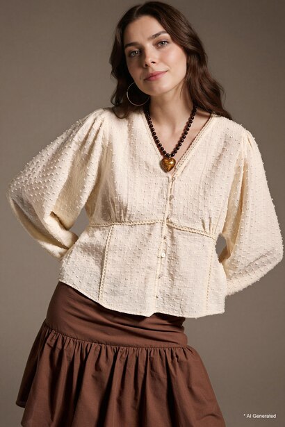 %100 Pamuk Regular Fıt Müslin Tunik