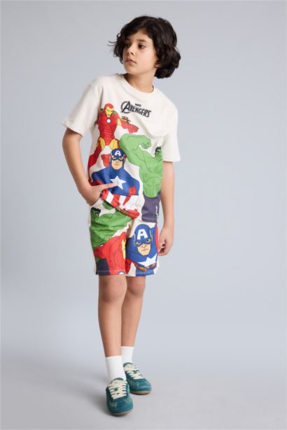 Marvel Avengers Tişört Şort 2'li Takım Erkek Çocuk