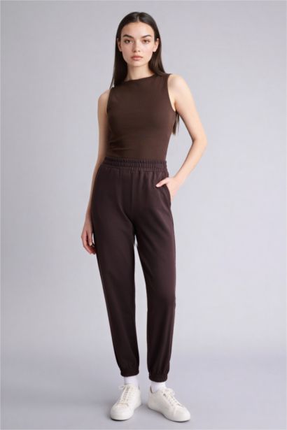 jogger Basic Thin Sweatshirt Fabric Trousers