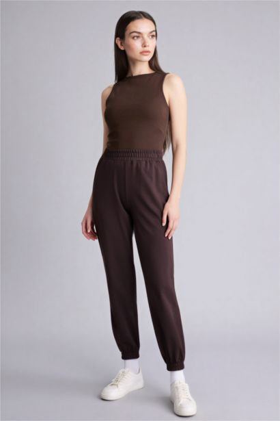 jogger Basic Thin Sweatshirt Fabric Trousers