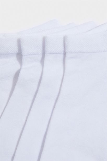 Erkek Dikişsiz 5'li Bambu Patik Çorap