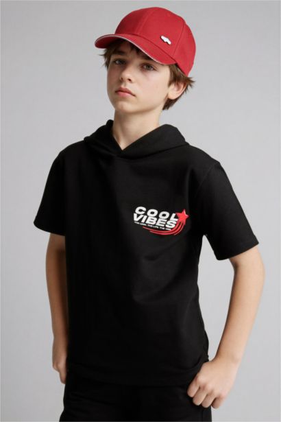 طقم اولادي قماش رقيق اوفر سايز من قطعتين