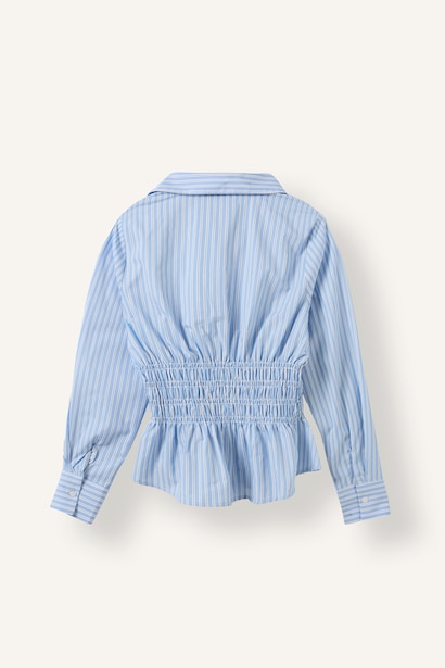 Slim Fit Poplin Long Sleeve Shirt
