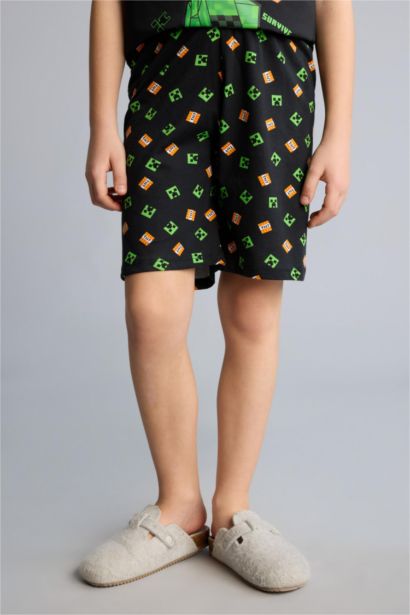 Minecraft Regular Fıt 2'li Pijama Takımı Erkek Çocuk