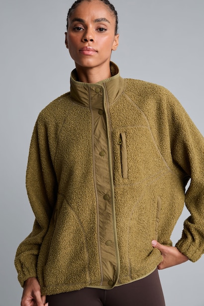 Zipper Puffer Jacket