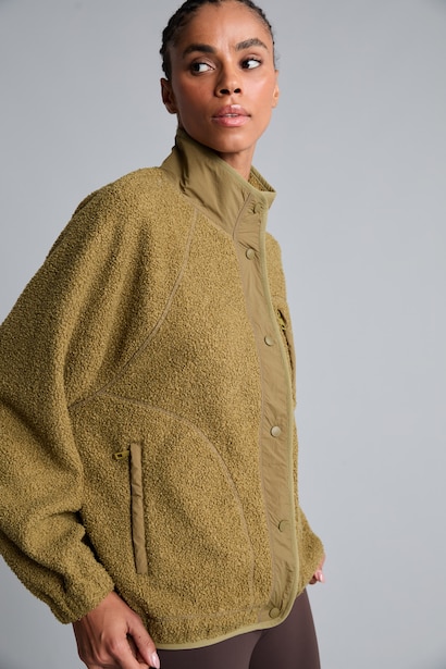 Zipper Puffer Jacket