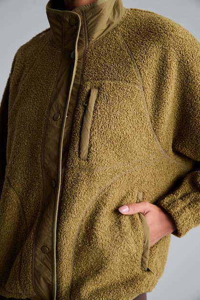 Zipper Puffer Jacket