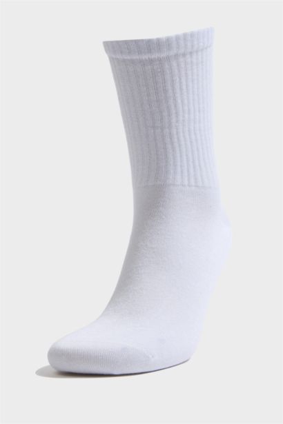 Erkek Dikişsiz 3'lü Bambu Uzun Çorap