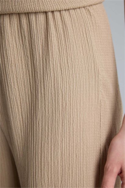 Straight Fit Regular Hem Trousers