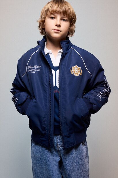 Boy High Neck Puffer Jacket