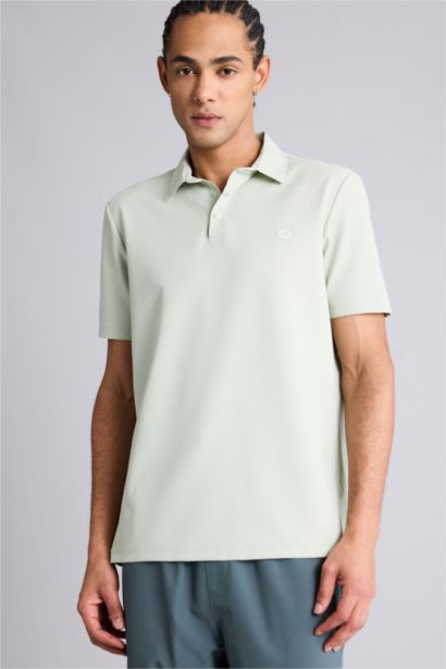 Standard Fit Short Sleeved Polo T-Shirt