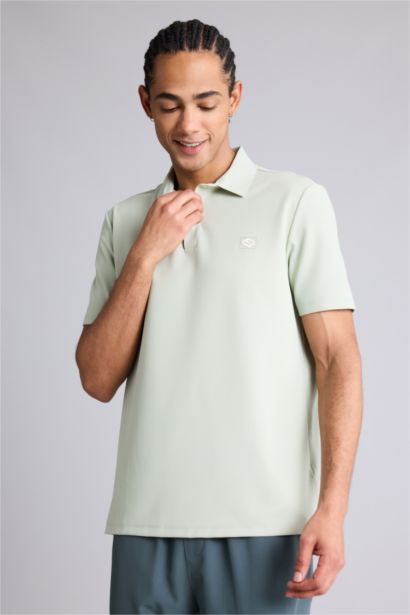 Standard Fit Short Sleeved Polo T-Shirt