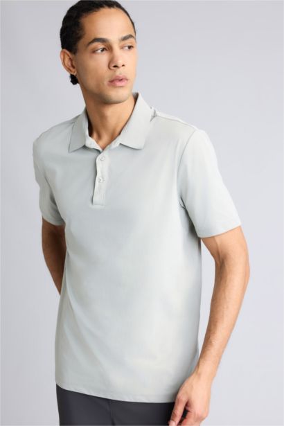 Standart Fit Kısa kollu Polo Tişört