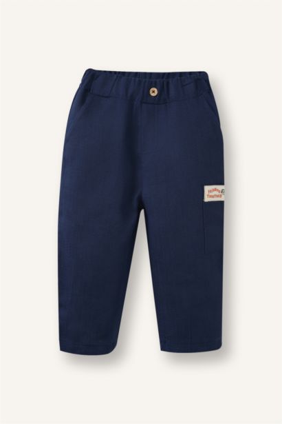 Ensemble Chemise à motif animal et Pantalon en coton pour bébé garçon
