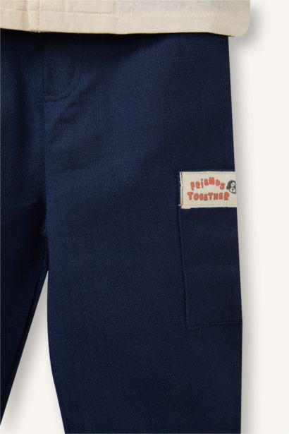 Ensemble Chemise à motif animal et Pantalon en coton pour bébé garçon