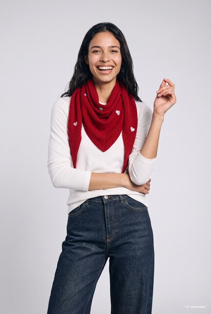 Kadın Nakışlı Bandana