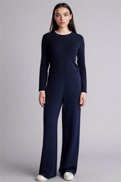 Футболка Slim Fit с круглым вырезом и коротким рукавом