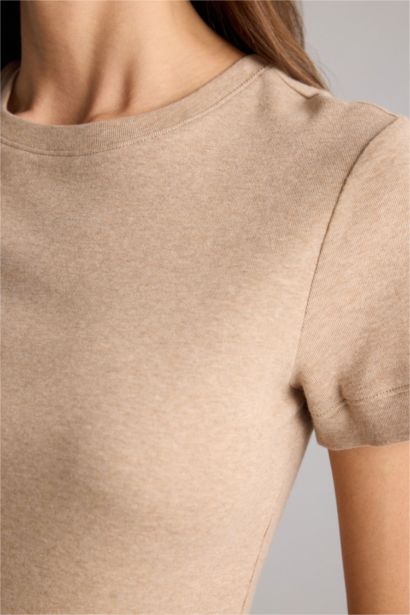 Regular Fit Ribana Short Sleeve T-Shirt