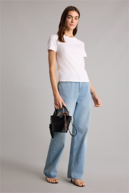 Regular Fit Ribana Short Sleeve T-Shirt