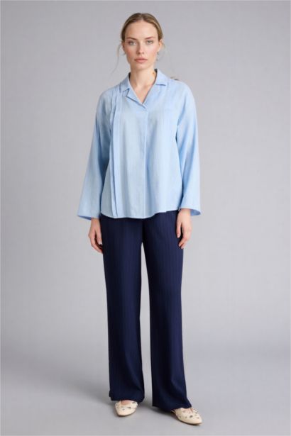 بنطرون منسوج قصة عادية برجل عادي