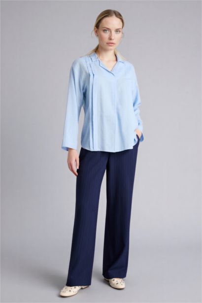 بنطرون منسوج قصة عادية برجل عادي