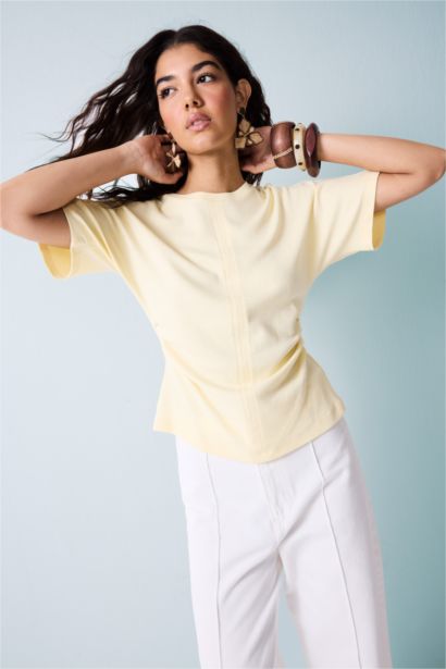 Regular Fit Crew Neck Short Sleeve T-Shirt