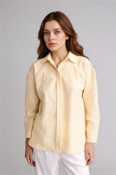 Regular Fit Floral Long Sleeve Tunic