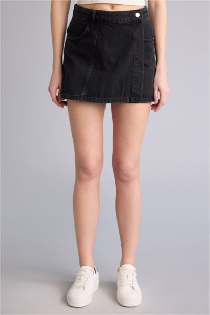 Normal Bel Jean Şort