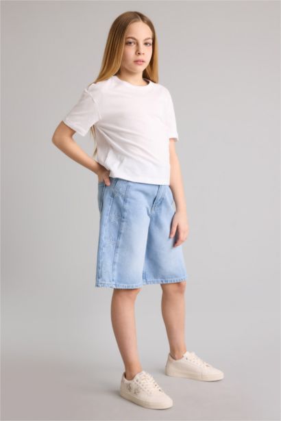 Қыз балаларға арналған джинс шорты