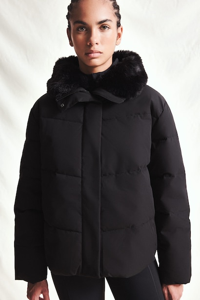 Zipper Puffer Jacket