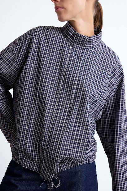 %100 Pamuk Regular Fit Uzun Kollu Poplin Tunik