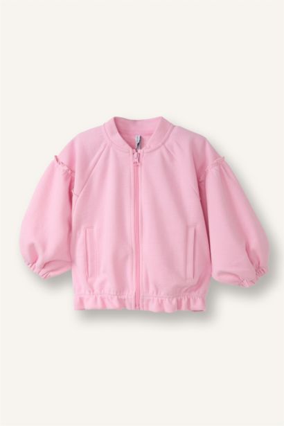 Bomber Hırka Kız Bebek