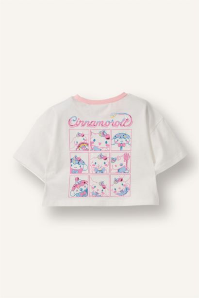 Cınnamoroll Oversıze Penye Tişört Kız Bebek